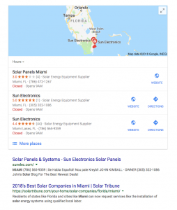 Google My Business for Solar